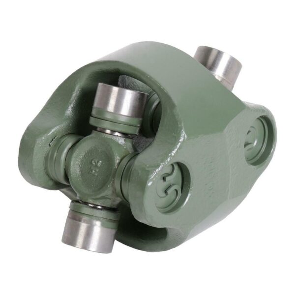 Double joint cage 27 x 81.8, h=64 mm, for Fiat/Ford/New Holland/Case, without lubrication grooves, axle shaft connector + U-joints