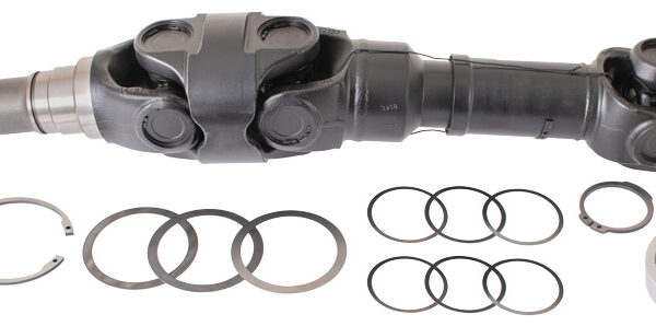 Front axle shaft, Fendt (Dana Spicer), 48 x 116.5, 150 kV, L=830 mm, 14 splines, OE: 931303220162 / 931303220163, ORIGINAL SPICER