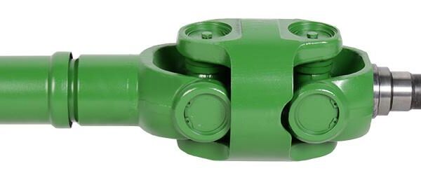 Front axle shaft, John Deere 8000 series, 7C 4HWD, L=720 mm, 27 splines, OE: RE586742 / RE574235 / RE337655 / RE336722, shaft Ø30.65 mm