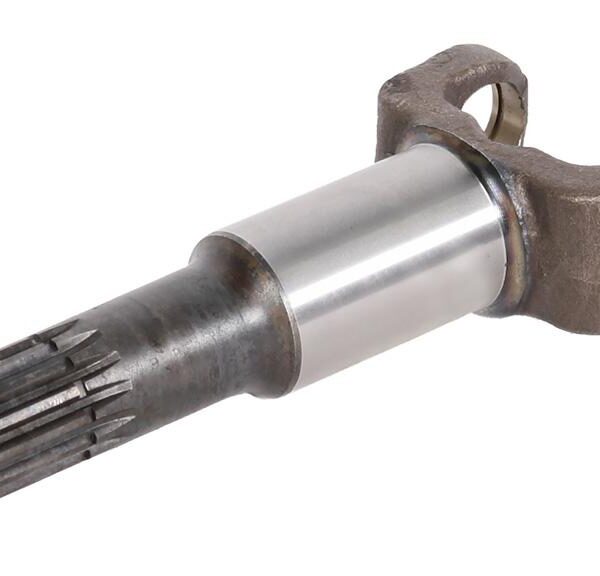 Front axle shaft, short, 27 x 81.8, L=200 mm, 14 splines, Ø31.5 mm, relief Ø42 mm, New Holland, Case