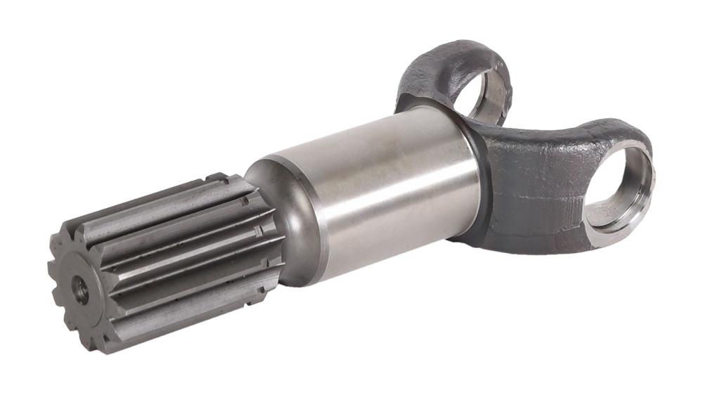 Front axle shaft, short, 30.2 x 81.8, L=185 mm, 12 splines, Ø43.9 mm, relief Ø44.9 mm, New Holland, Case, Volvo