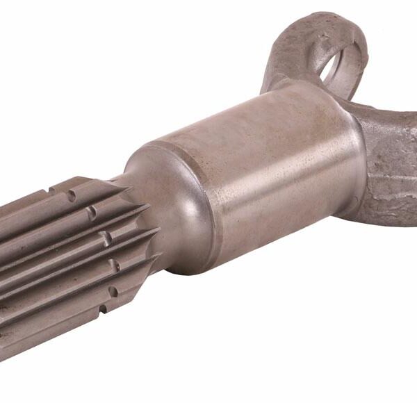 Front axle shaft, short, 30.2 x 81.8, L=205 mm, 13 splines, Ø46.6 mm, relief Ø47.9 mm, New Holland, Komatsu, Case