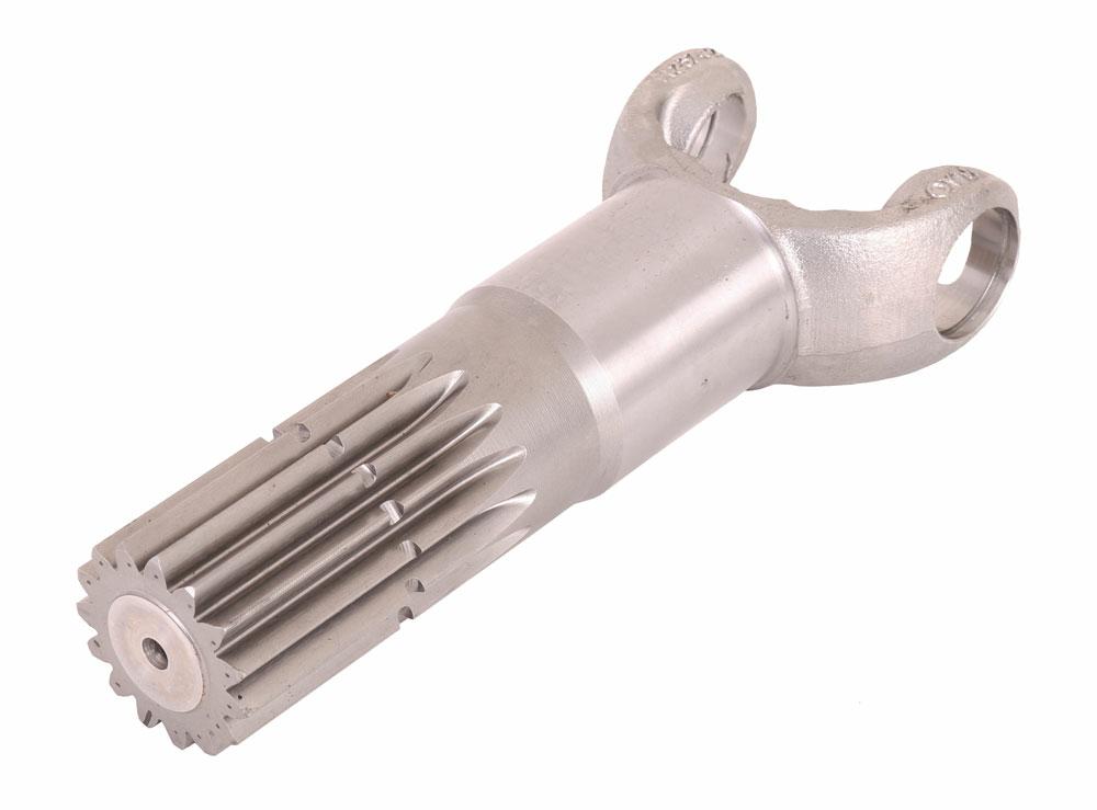 Front axle shaft, short, 35 x 93.3, L=235 mm, 15 splines, Ø54.1 mm, Caterpillar