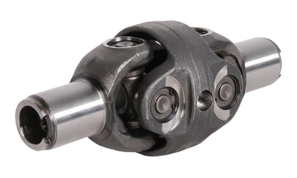 Front axle shaft with double universal joint, 30 x 83, L=270 mm, 2x22 splines, 2x relief Ø46 mm, John Deere
