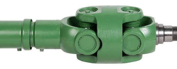 Front axle shaft, John Deere 8000 series, 7C 4HWD, L=720 mm, 27 splines, OE: RE574236 / RE308018 / RE290014 / RE308288 / RE209133 / 70812570, shaft Ø37.5 mm